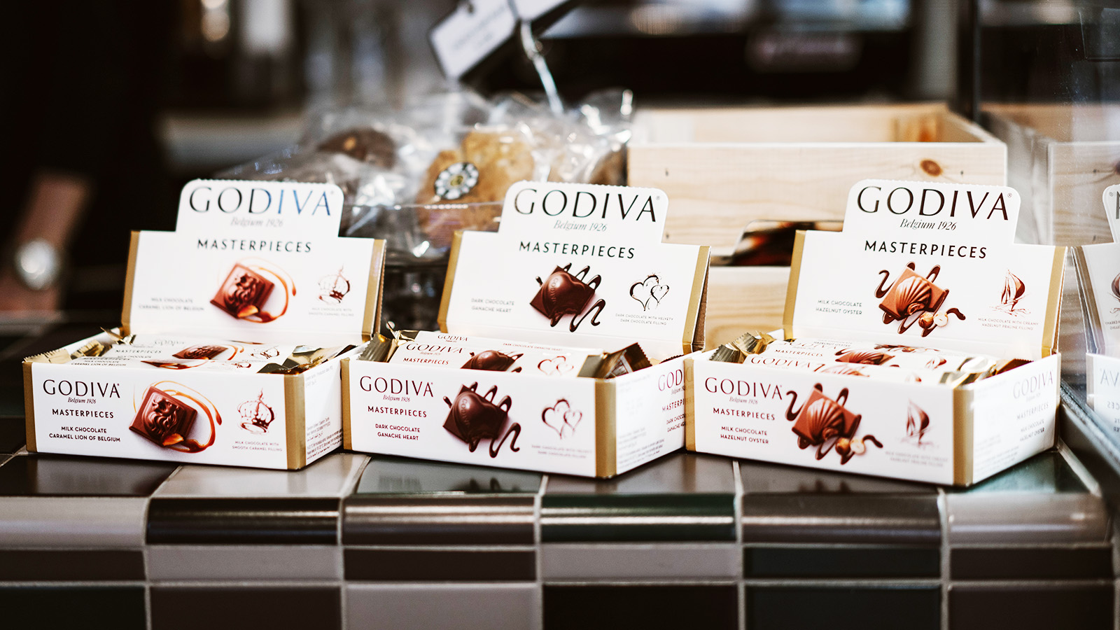 Godiva Chocolade Pladis Verkade